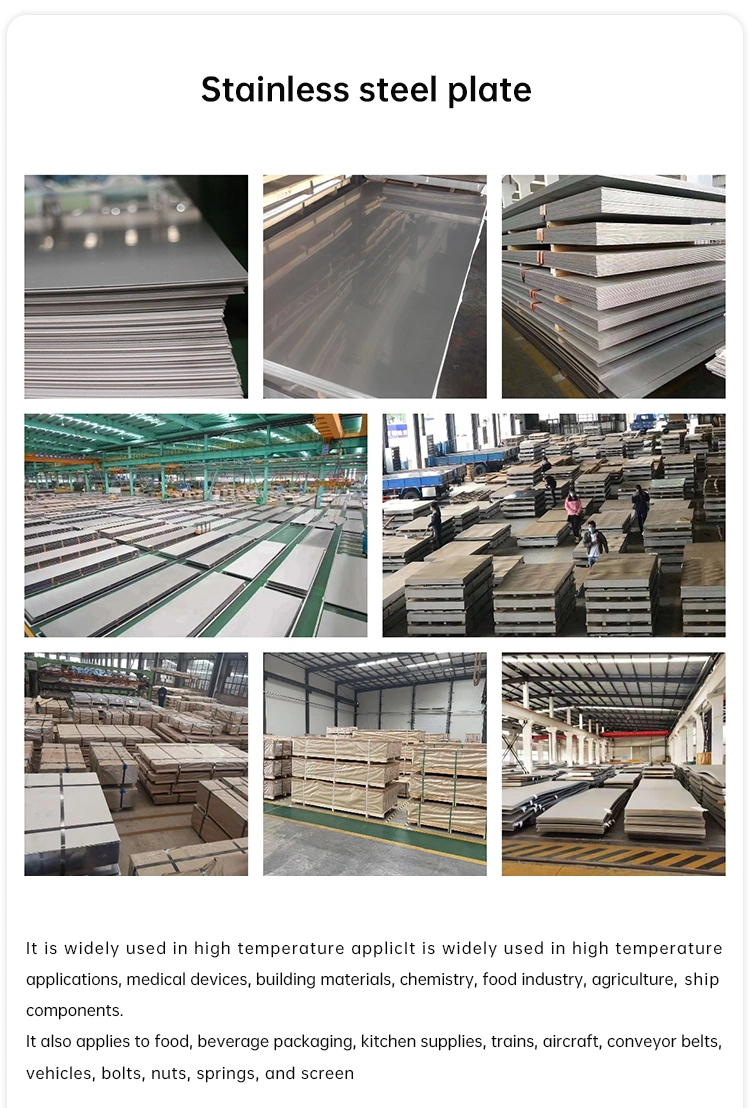 Cheap Price Pickling, Annealing Anti Slip Cold Rolling /Hot Rolling Ss 201 304 316 Duplex 2205 2507 Stainless Steel Plate Sheet