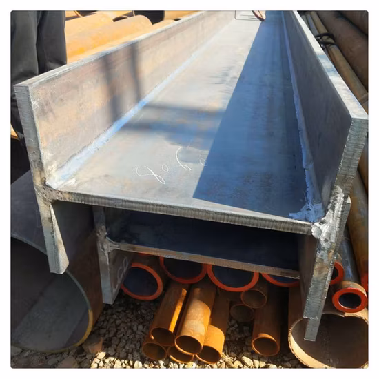 Acciaio per costruzioni edili in acciaio con sezione ad H ASTM A36 A50 A572 A992 En standard S275jr S355jr per il supporto della copertura Acciaio con travi ad H laminato a caldo Hea100 Hea200